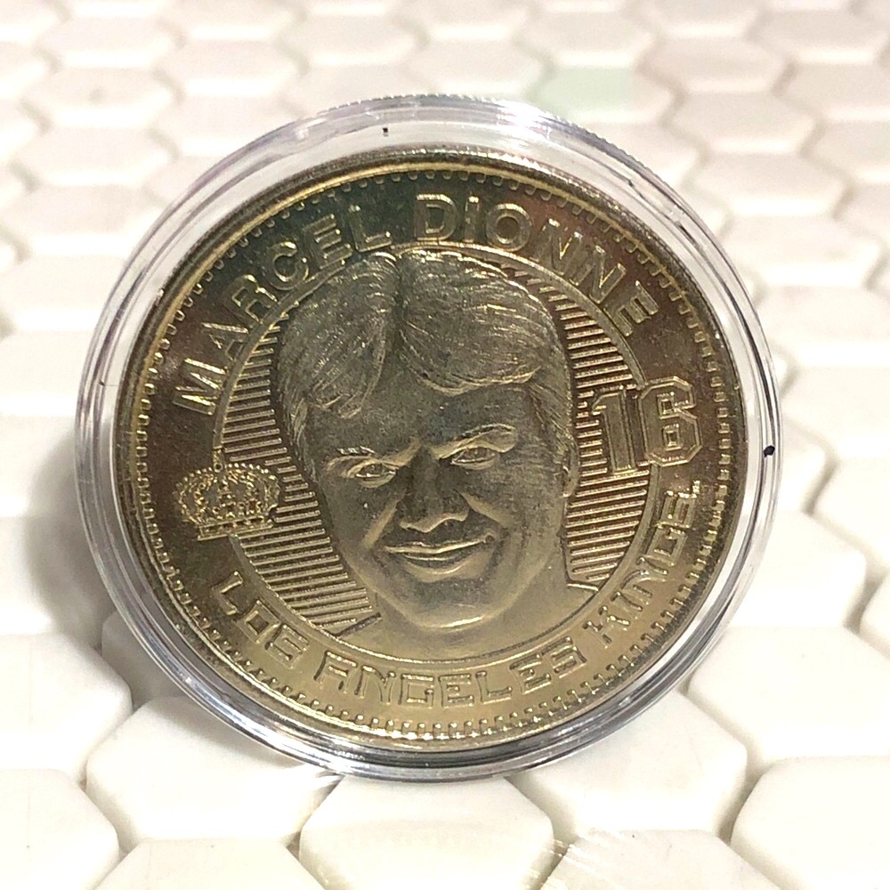 NHL LA Kings Commemorative Coin with Portrait of Marcel Dionne #16